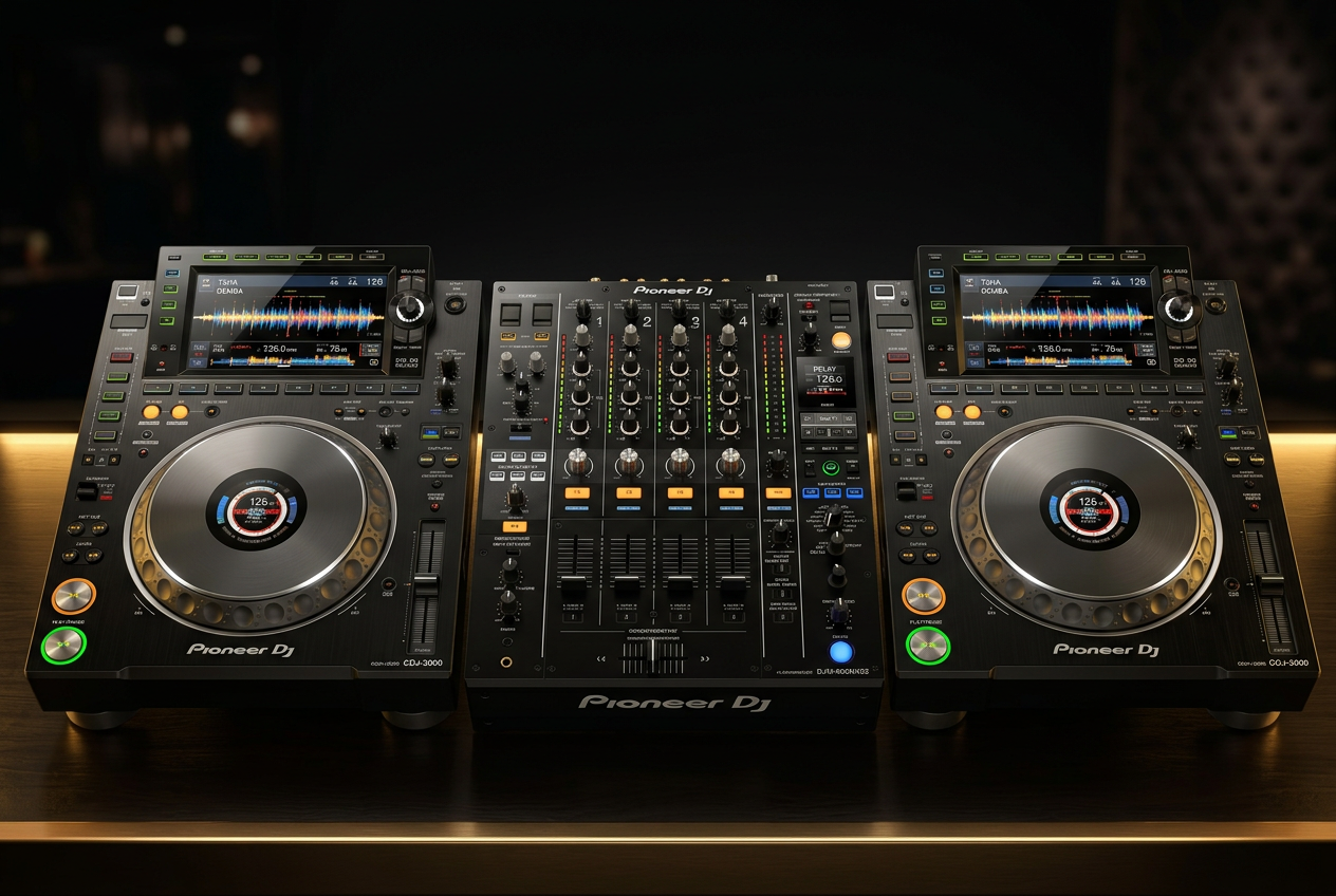 CDJ-3000 + DJM-900NXS2 rental Ibiza