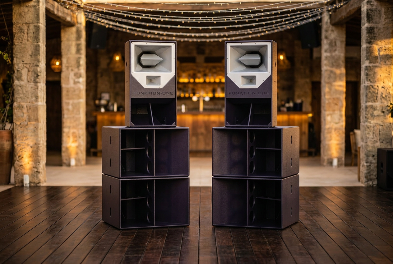 Funktion-One Reference Rig rental Ibiza